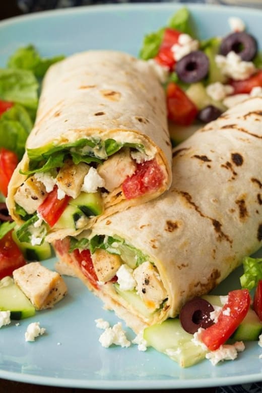 Grilled Chicken & Hummus (Gluten-Free)