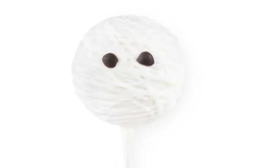 Mini Cake Pop Halloween Mummy