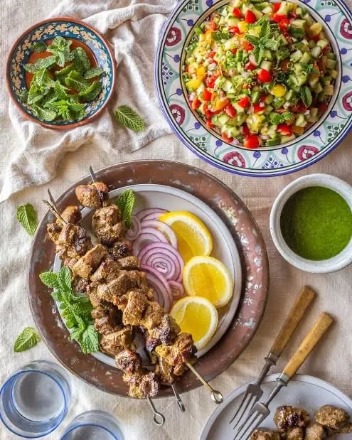 Afghani Lamb Kebab