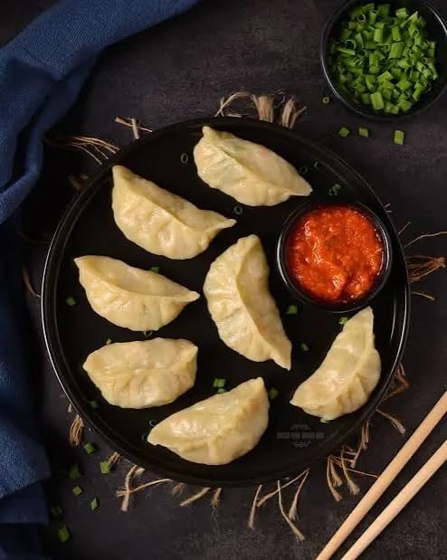 Veg. Steam MoMo (6 pcs)