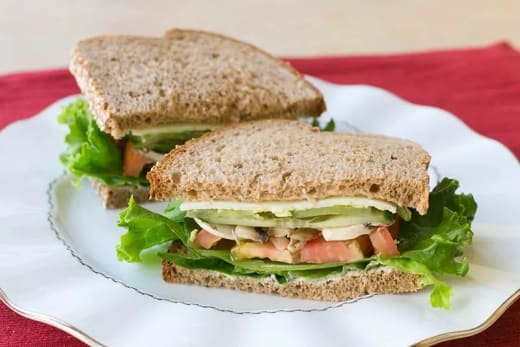 Vegan Garden Patch Sandwich