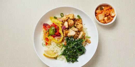Keto Korean Chicken Bowl