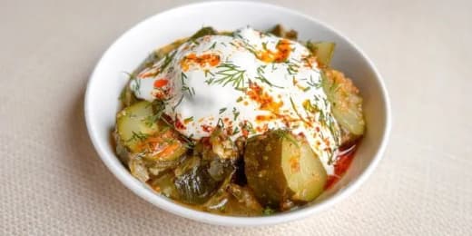 Vegan Zucchini Rice Bowl