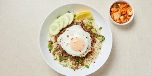 Keto Korean Ground Beef Bowl
