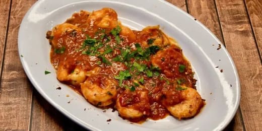 Gamberetti Fra-Diavola-Will serve 7 people