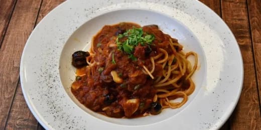 Puttanesca- Serves 7