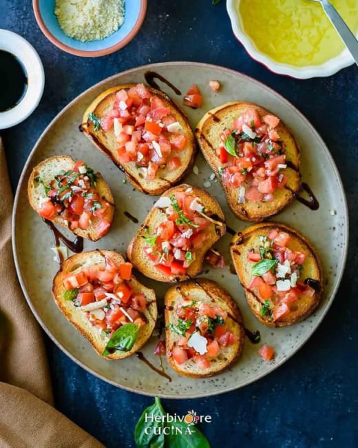 Bruschetta-Serves 7