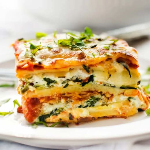 Vegetarian Lasagna-Serves 7