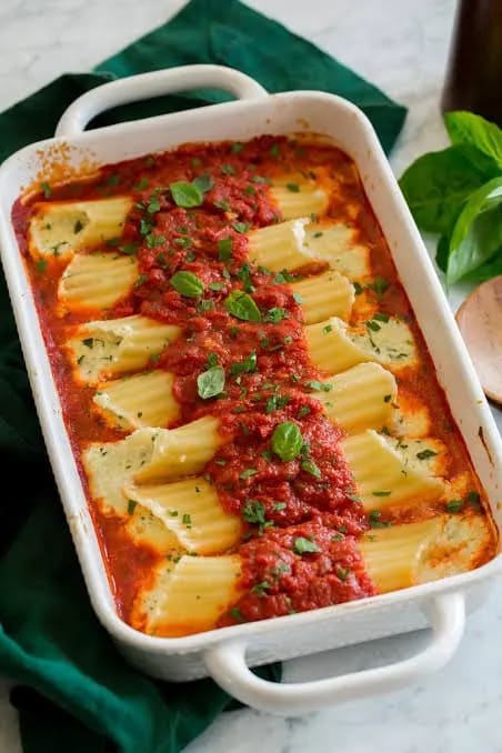 Manicotti-Serves 7