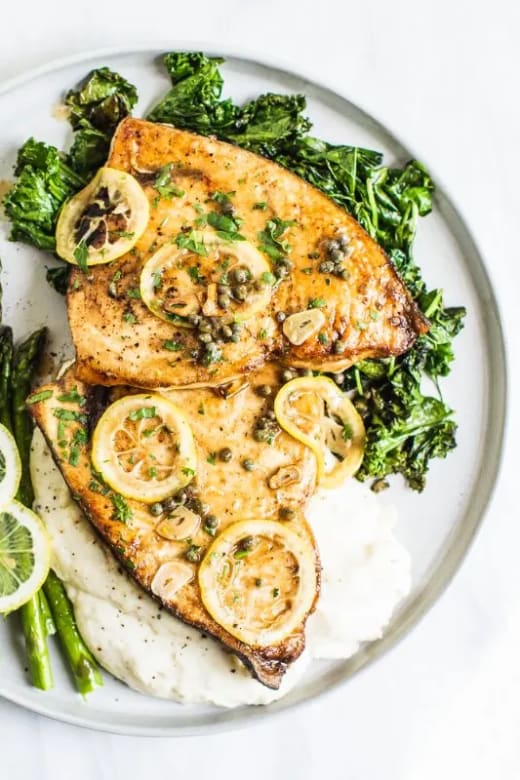 Swordfish Piccata