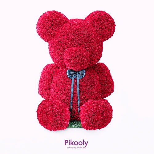 600-roses-teddy-bear-bangladesh.jpg 600 fresh flower teddy bear