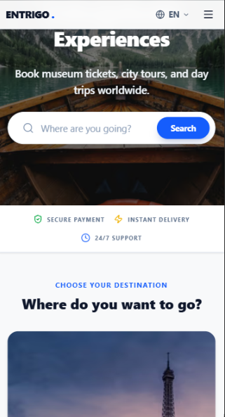 Entrigo Tickets Preview
