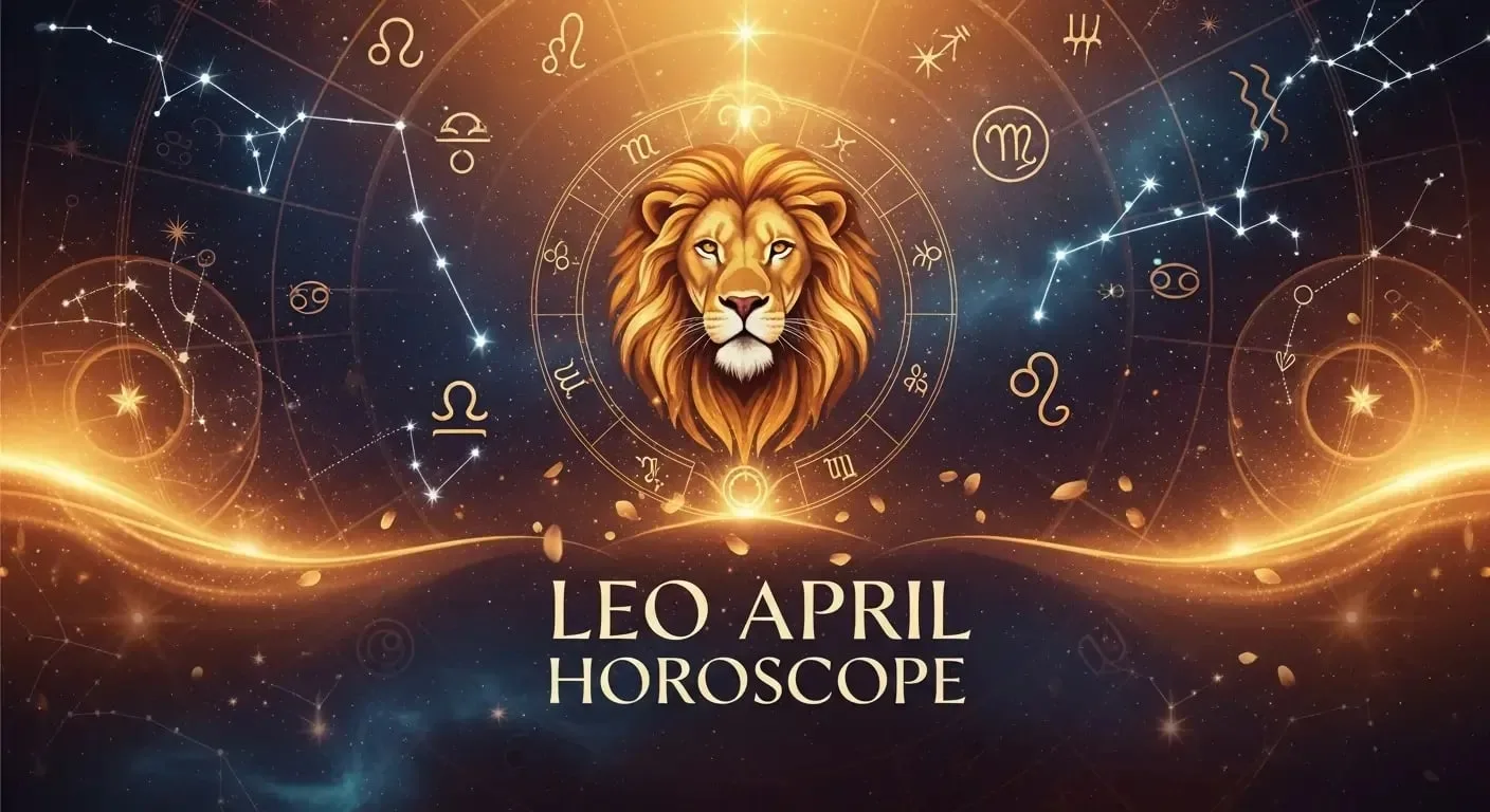 Simha Rashifal April 2026 | Leo Monthly Horoscope: Career, Love, Health & Remedies
