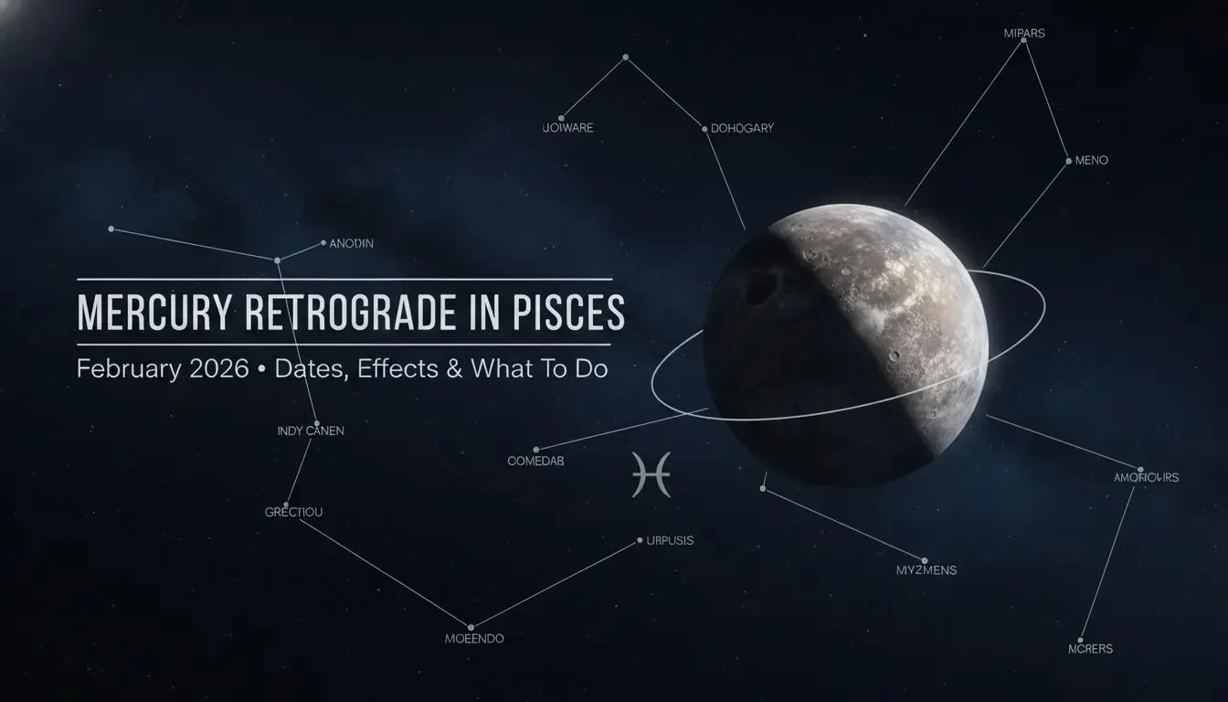 Mercury Retrograde in Pisces February 2026: Dates, Effects & What To Do