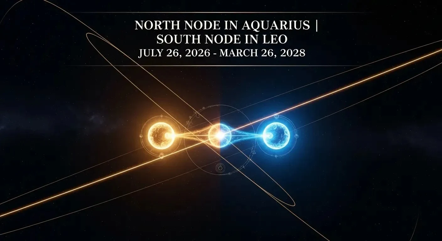 Rahu in Aquarius | Ketu in Leo – The Nodes of Destiny"