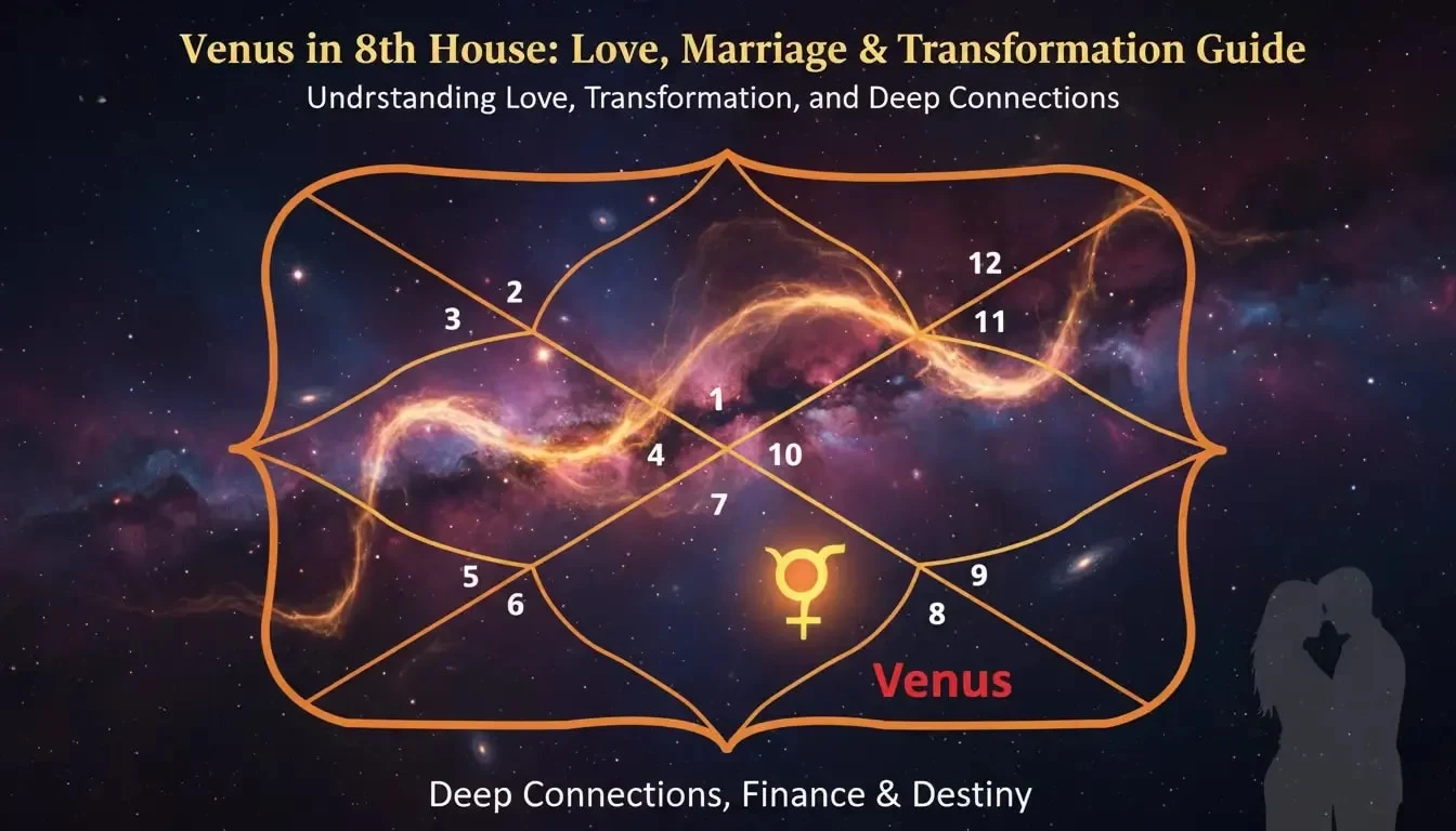 Venus in 8th House: Love, Marriage & Transformation Guide