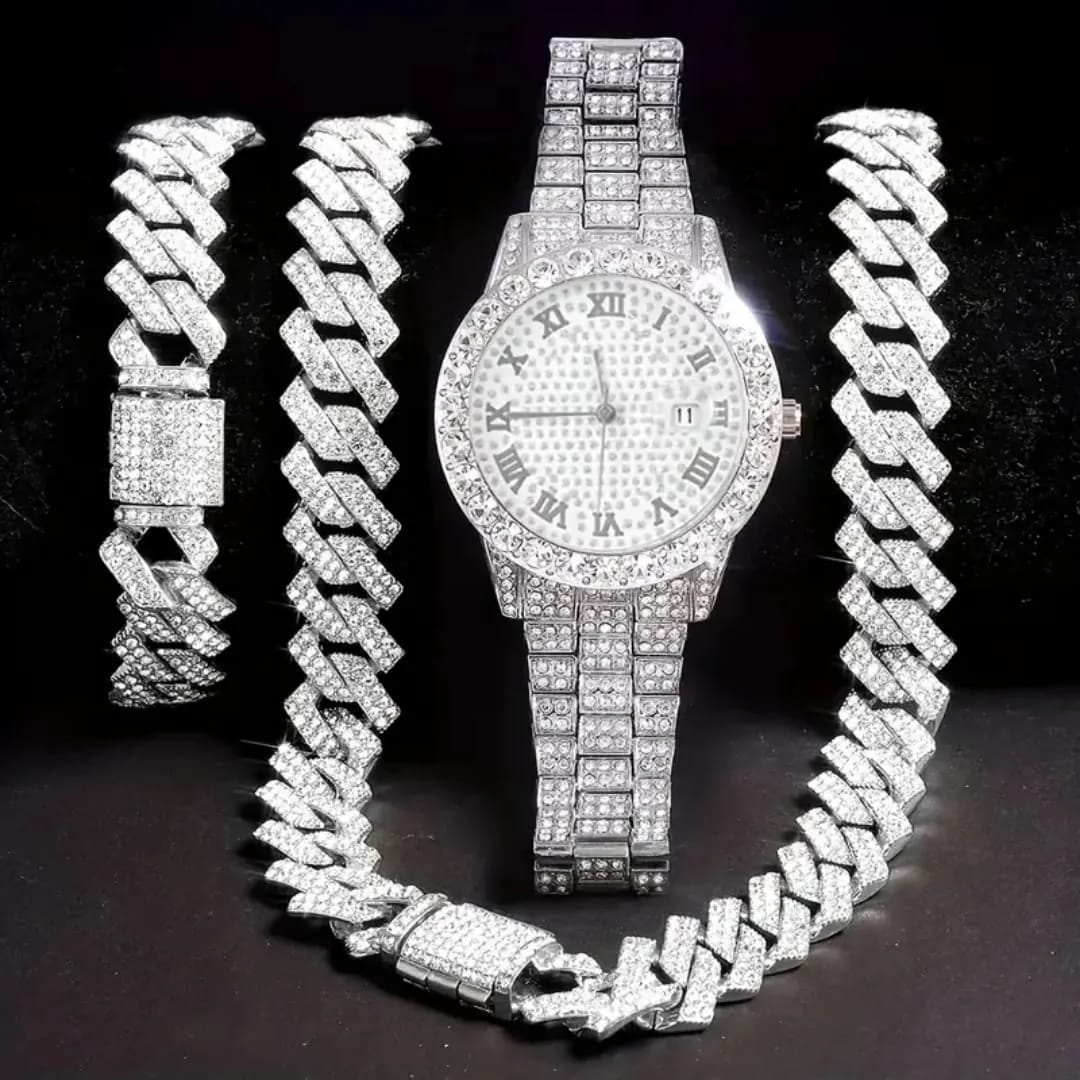 Ensemble montre et bijoux