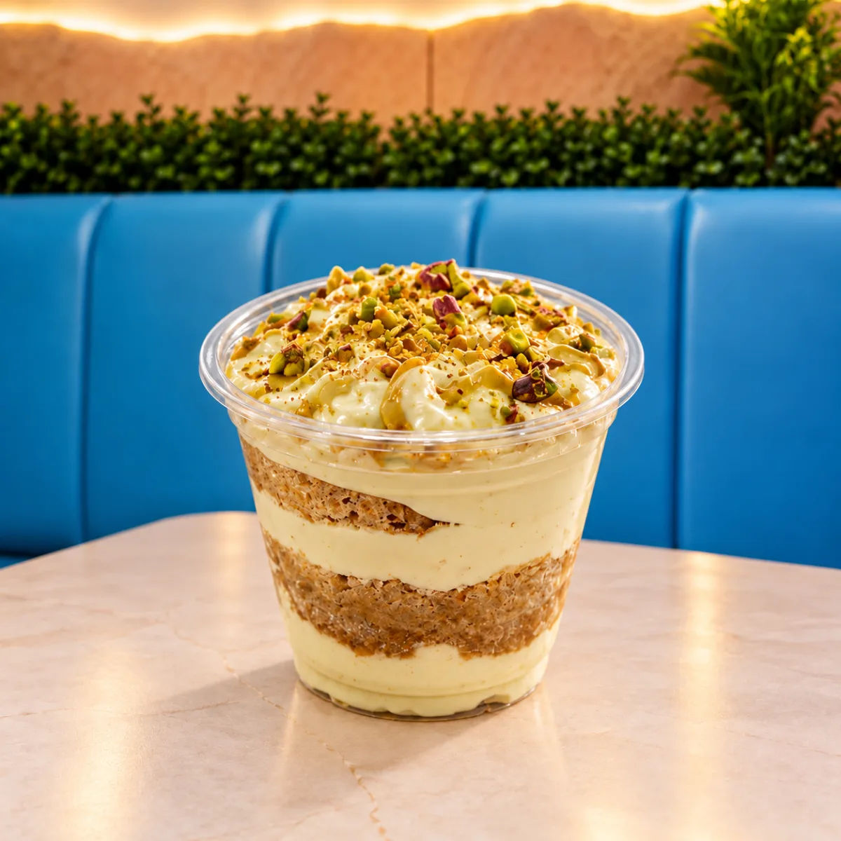 Tiramisú de Pistacho