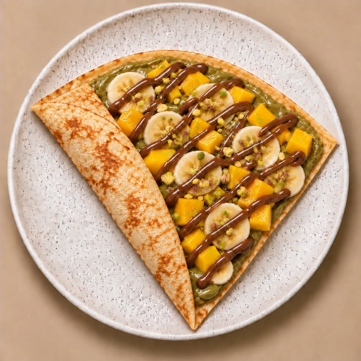 Crepe de Pistacho
