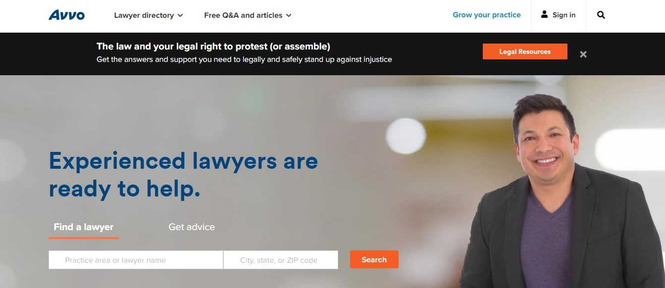 Avvo Law Directory