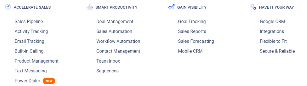 Overview of the CRM Software