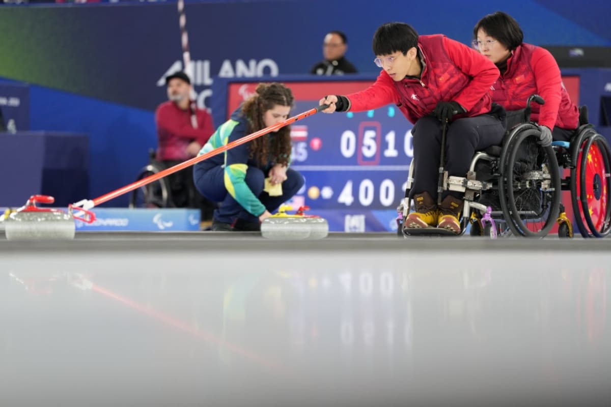 China Wins First Paralympic Mixed Doubles Curling Gold