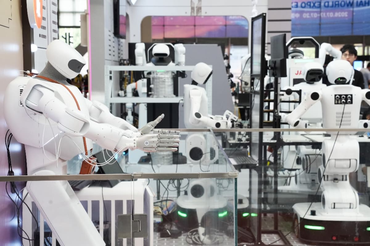 Shanghai Opens China's First Humanoid Robot Training Center