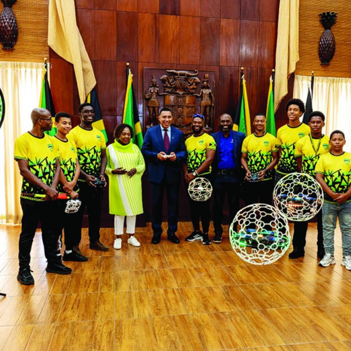 Jamaica Drone Soccer Team Wins Gold in California