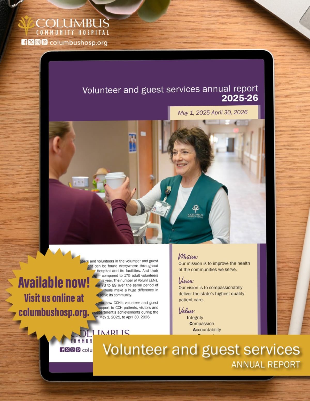 Hundreds of Volunteers Transform Hospital Experience