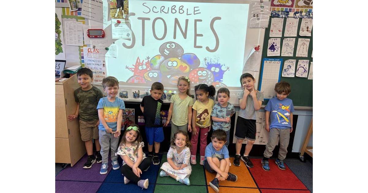 Clark Preschoolers Spread Joy with Painted Kindness Rocks