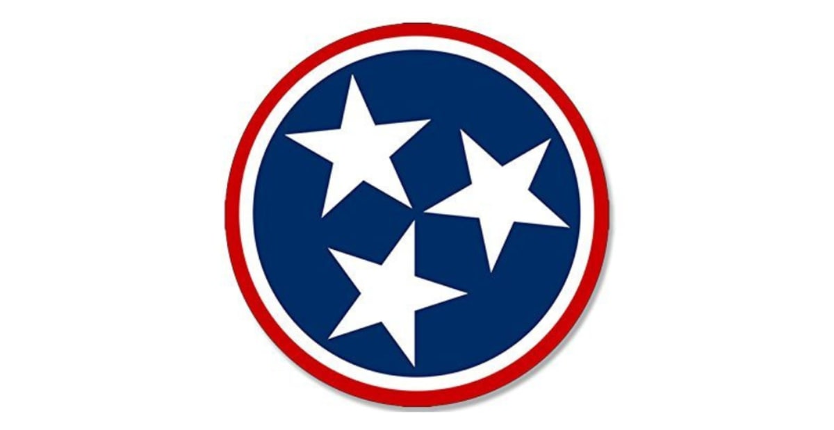 Tennessee state map showing county-level unemployment rates with positive economic growth indicators