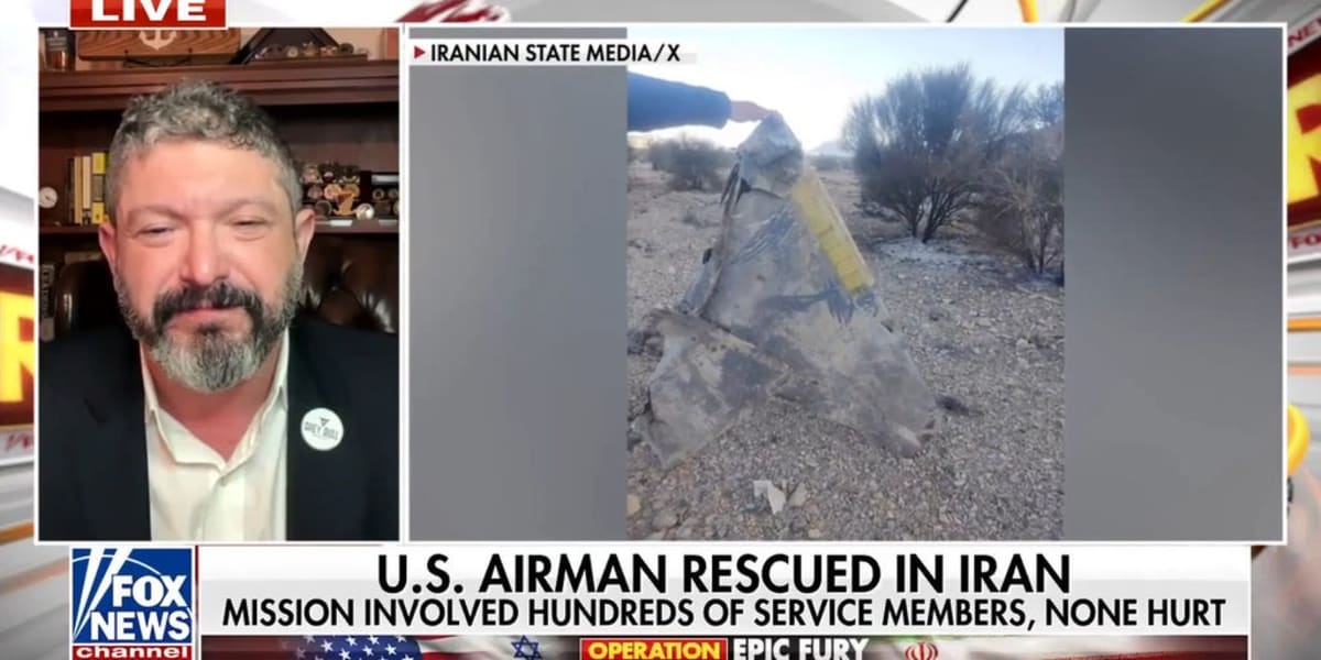 Bryan Stern goes inside US campaign to rescue airman in Iran