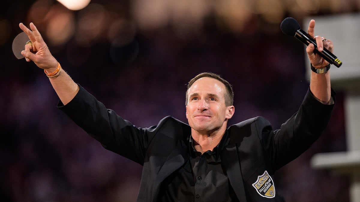 Drew Brees Brings Coach Sean Payton to Tears With Hall Call - Image 4