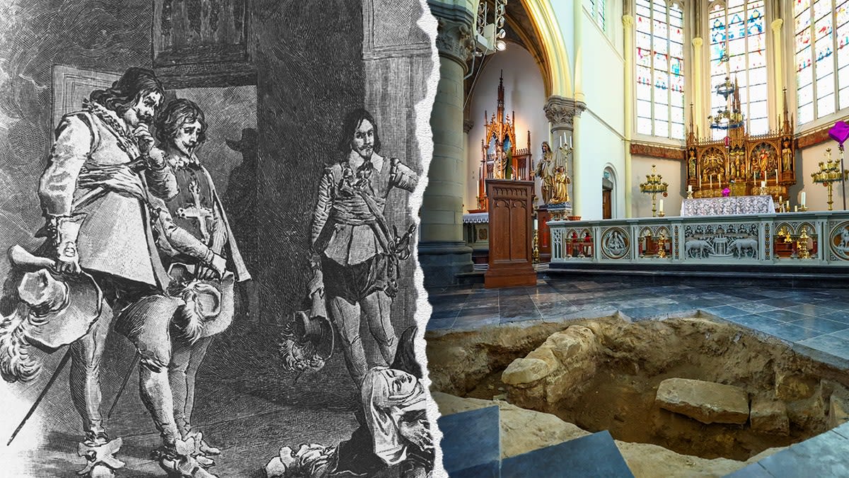 Famous Musketeer D'Artagnan May Be Found Under Church Altar - Image 4