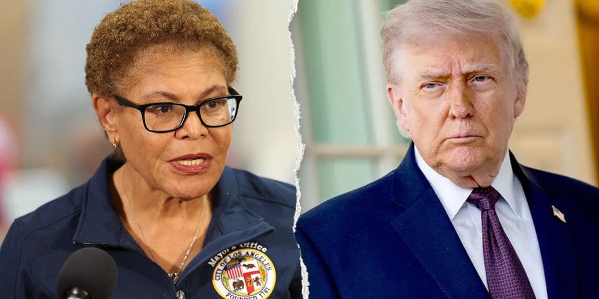 LA Mayor, Trump Meet on Wildfire Relief After Months Apart - Image 2