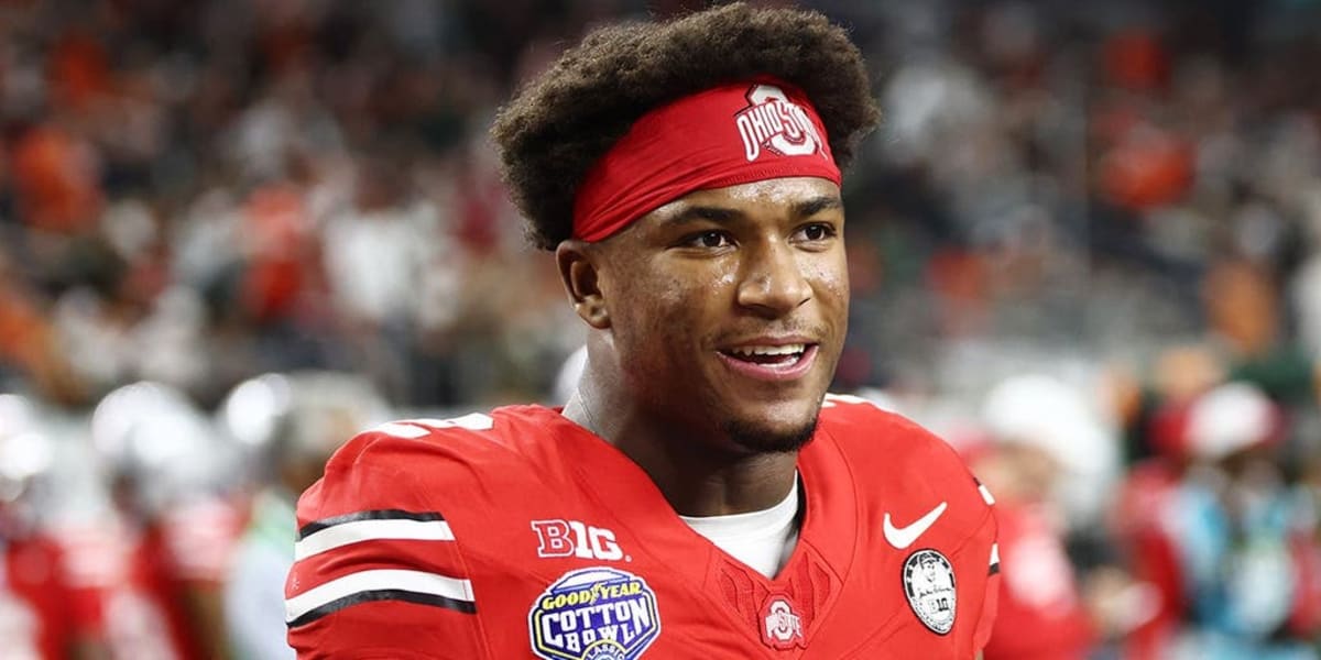 Ohio State's Caleb Downs Credits Army Vet Grandpa Before Draft - Image 2