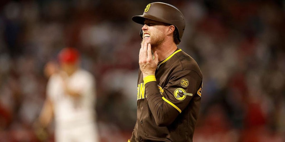 Padres Player Takes 96 MPH Fastball to Face, Stays in Game - Image 2