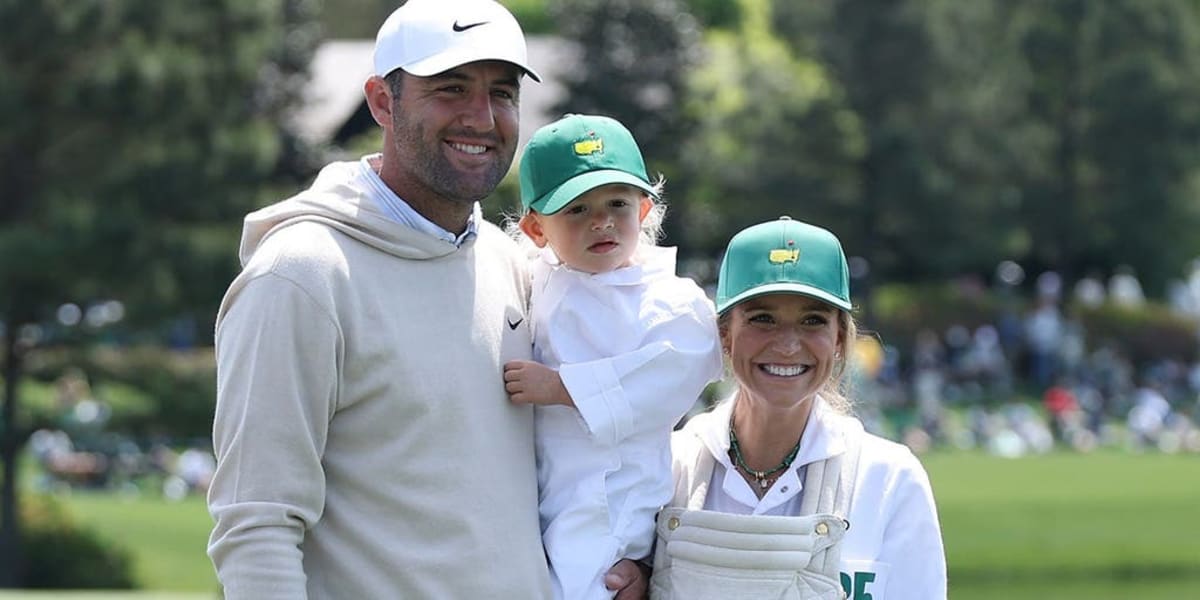 Scottie Scheffler Brings 12-Day-Old Son to Masters Par 3 - Image 2