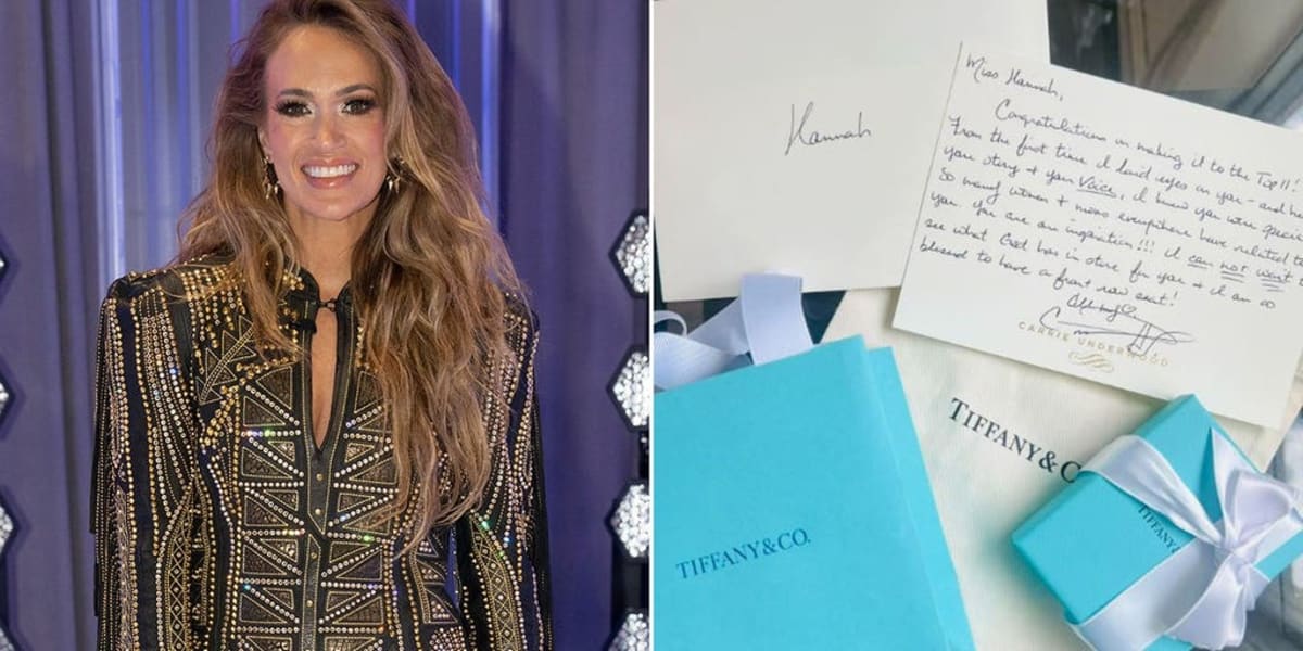 Carrie Underwood Gifts Tiffany Jewelry to Idol Contestant - Image 2
