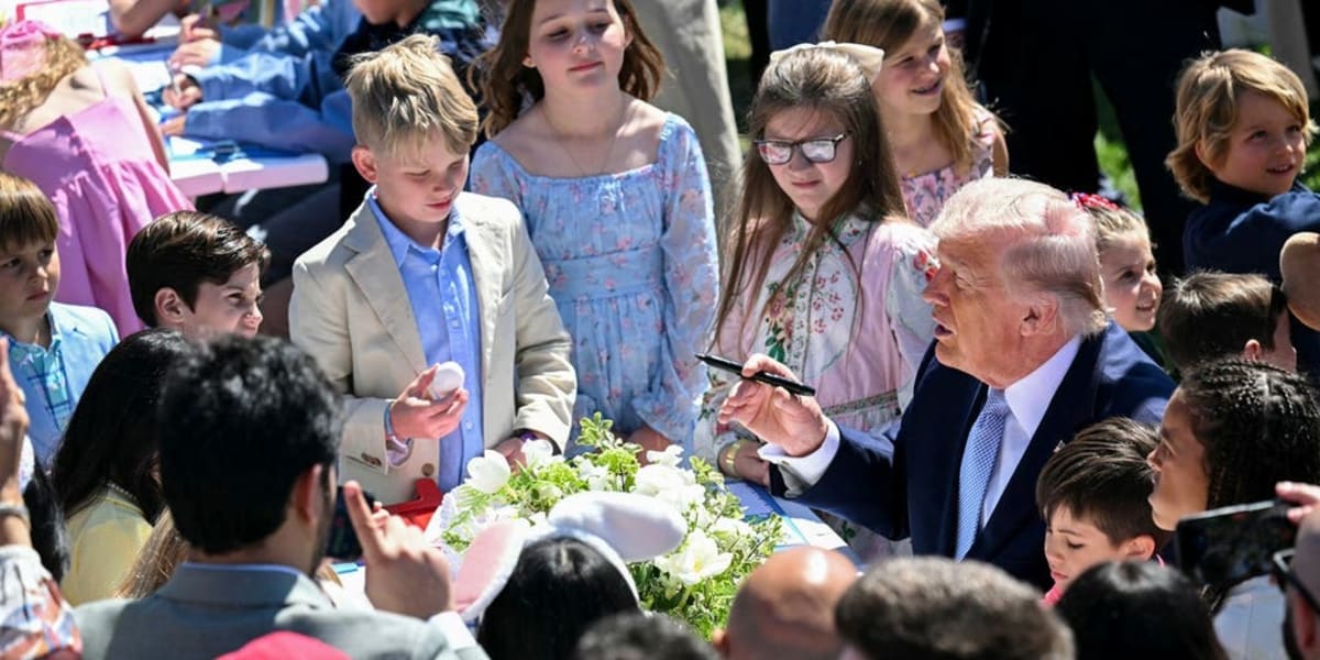 White House Easter Egg Roll Returns With 40,000 Real Eggs - Image 2
