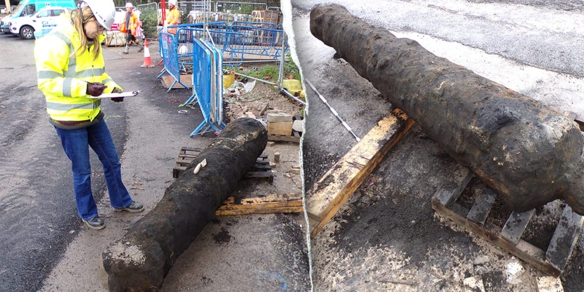300-Year-Old Cannon Unearthed in Hull Construction Site - Image 2