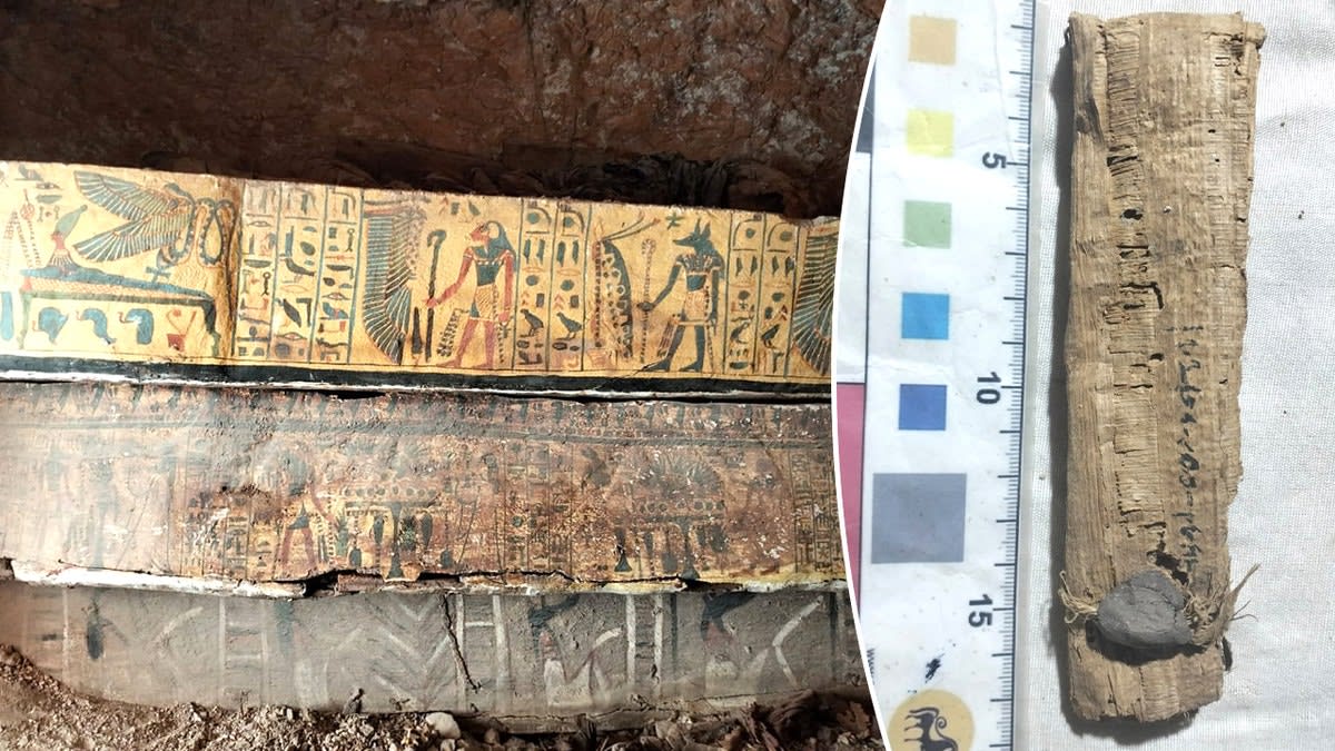 Egypt Uncovers 3,000-Year-Old Scrolls Still Sealed - Image 4