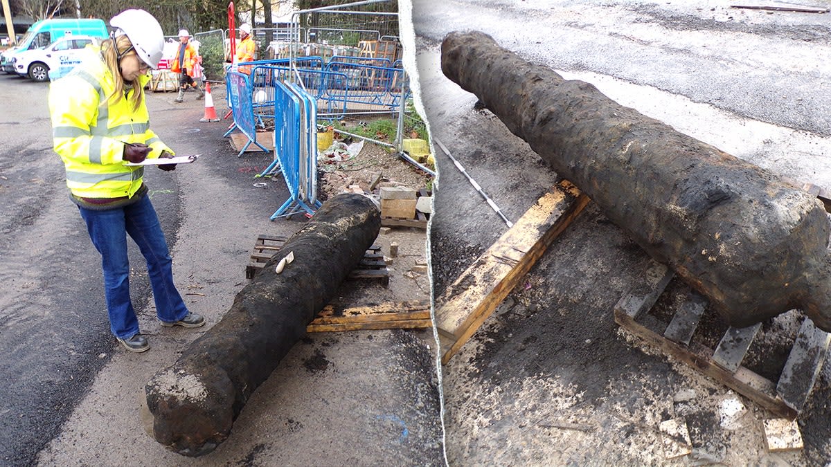 300-Year-Old Cannon Unearthed in Hull Construction Site - Image 3