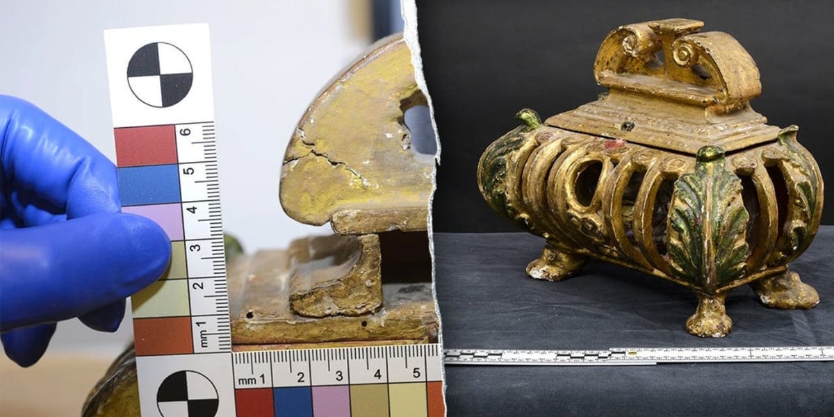 FBI Returns 400-Year-Old Stolen Church Urn to Italy - Image 2