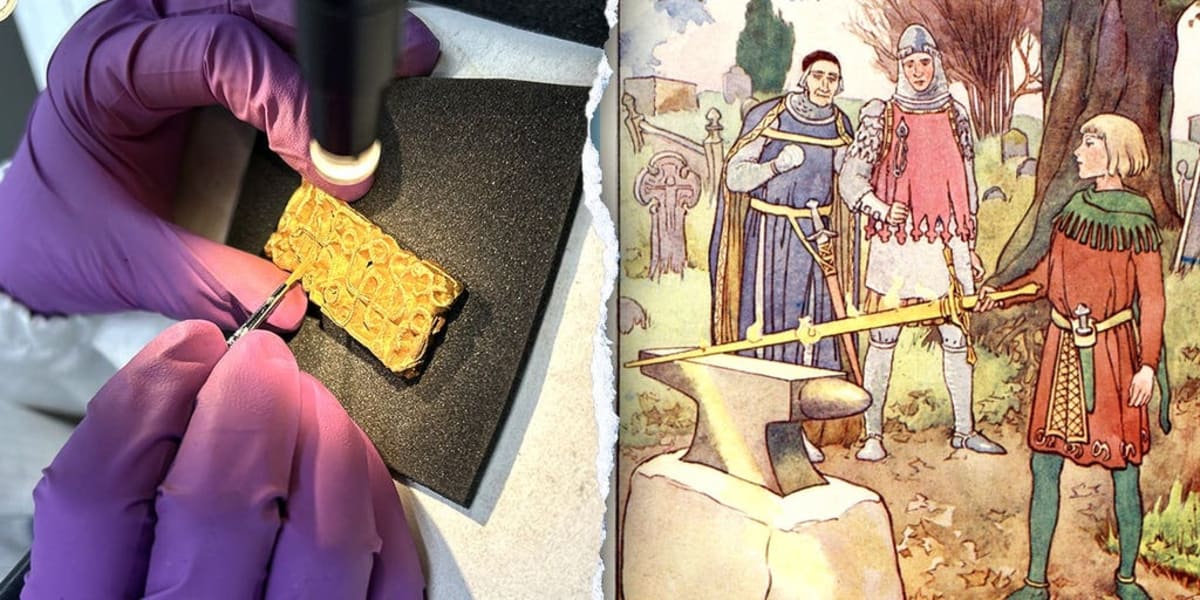 Hiker Finds 1,500-Year-Old Gold Sword in Norway - Image 2