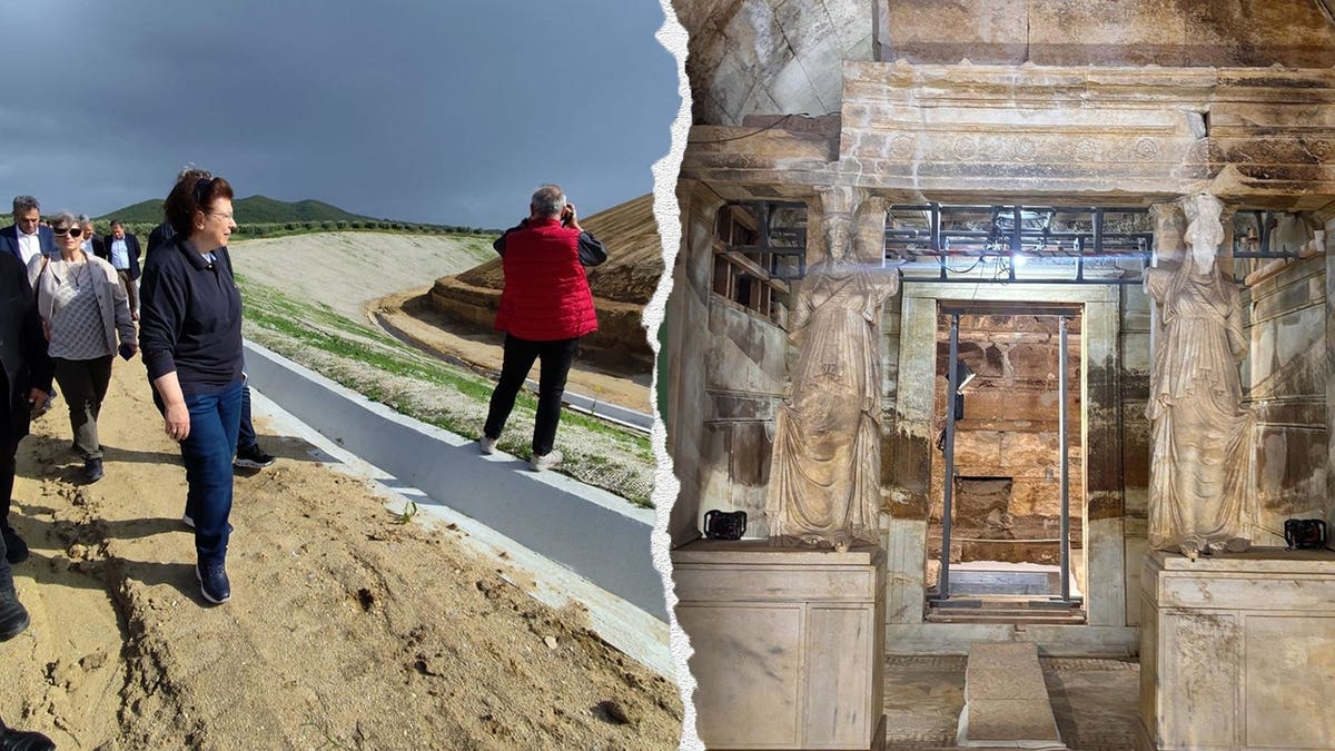 Greece Unveils Alexander the Great-Era Tomb in Amphipolis - Image 4