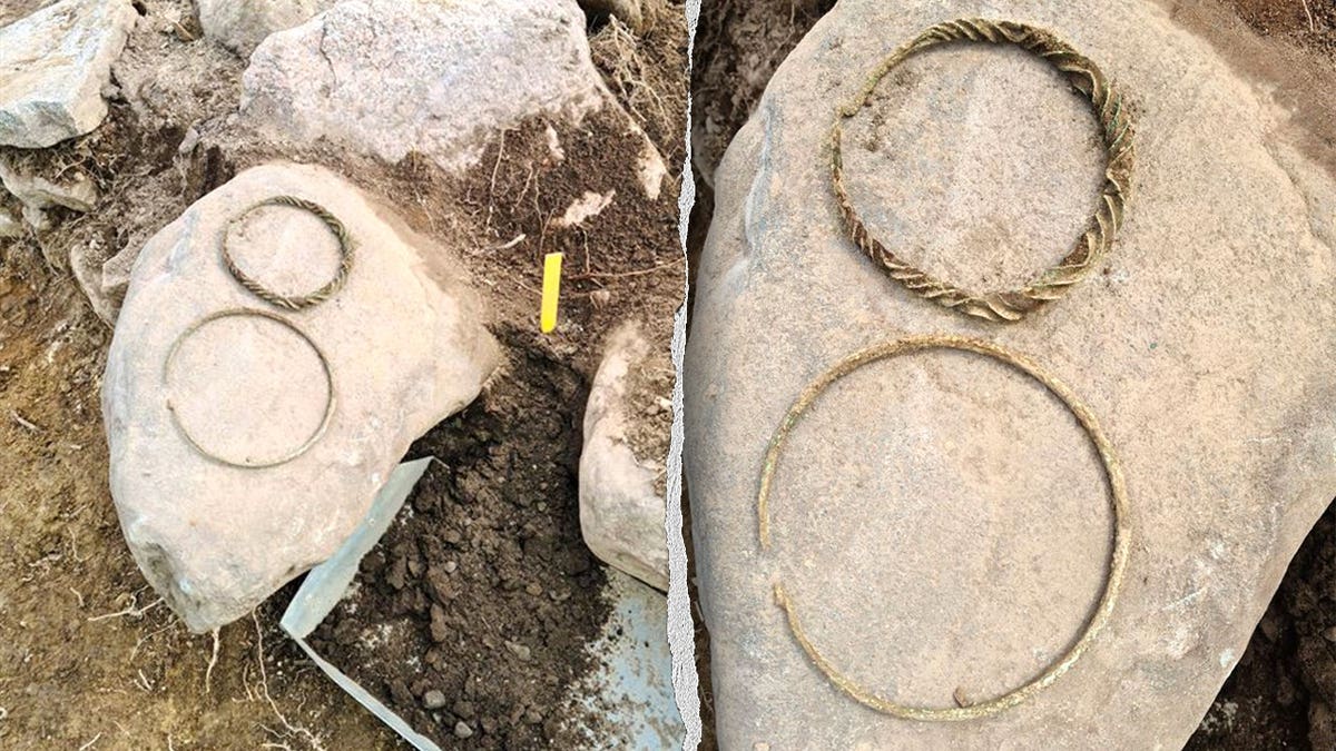 Sweden Unearths Rare 2,500-Year-Old Neck Rings in Ancient Grave - Image 5