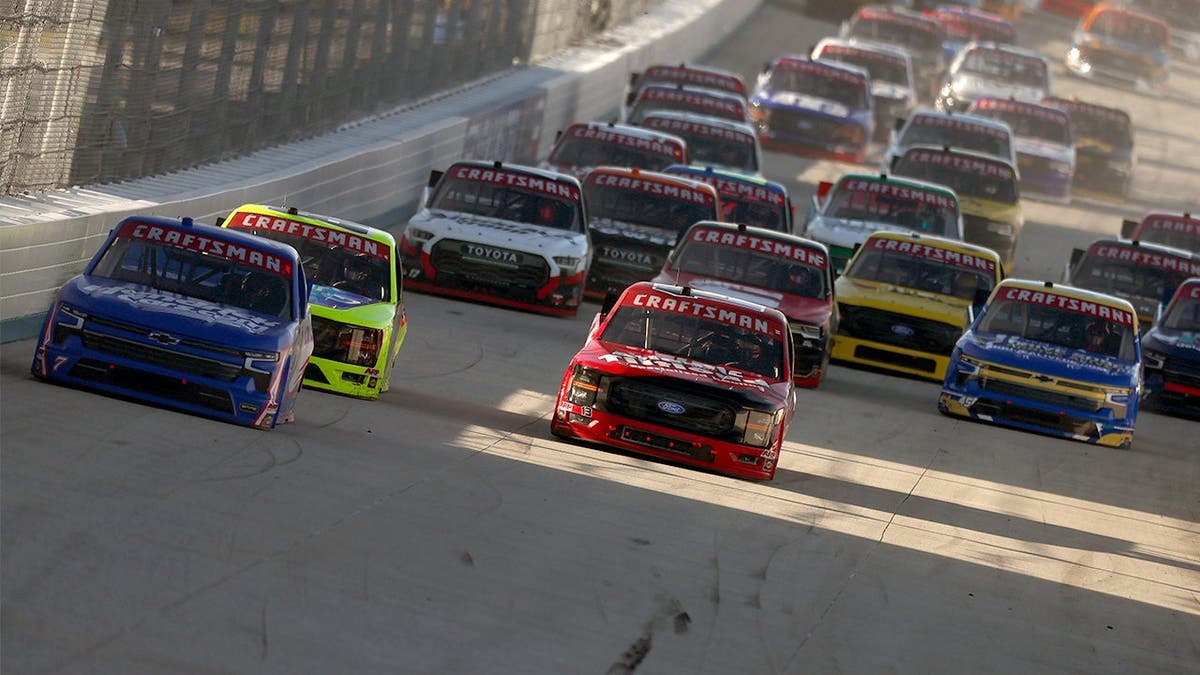 NASCAR Tire Carrier Saves Reporter From Runaway Pit Box - Image 3