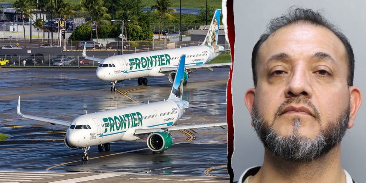 Passengers Stop Man Trying to Open Plane Door Mid-Flight - Image 2