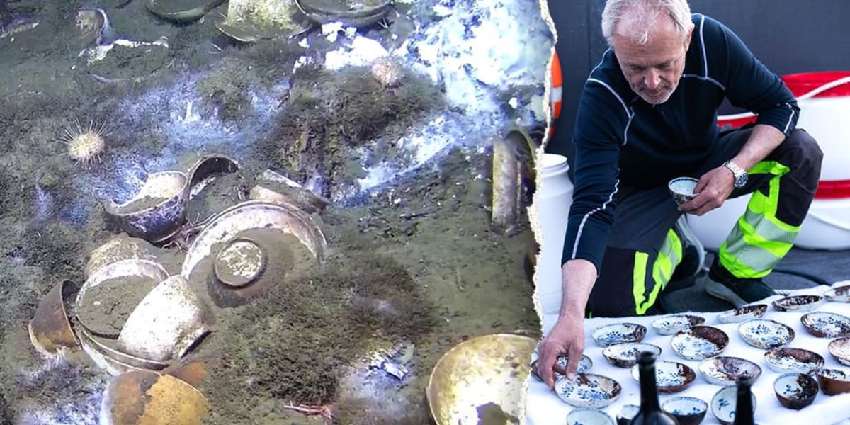 18th-Century Shipwreck Reveals Untouched Chinese Porcelain - Image 2